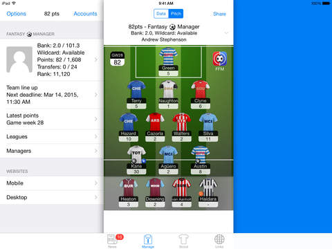 【免費運動App】Fantasy Football Manager - FFM for FPL-APP點子