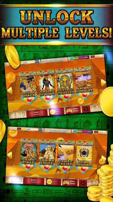 Screenshot 3 Слоты — Сфинкс Путь: Кузня Египет экспедиции казино Славы