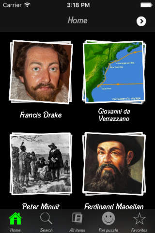 Famous Explorers Info Pro screenshot 3