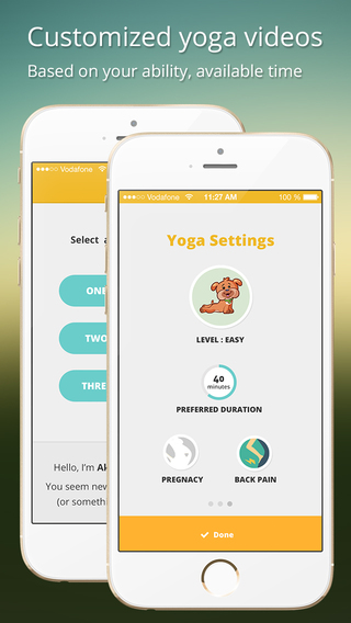 Yogatailor App - Trainer led Yoga Video Classes for Beginners Regulars and Experts