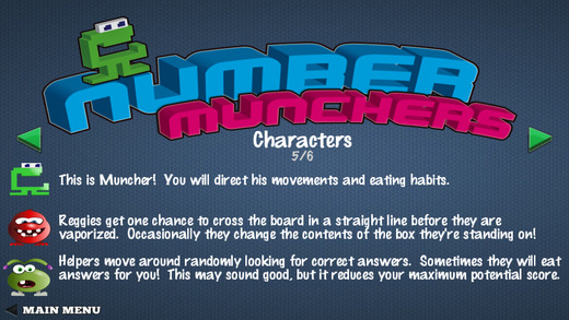 【免費遊戲App】Number Munchers-APP點子