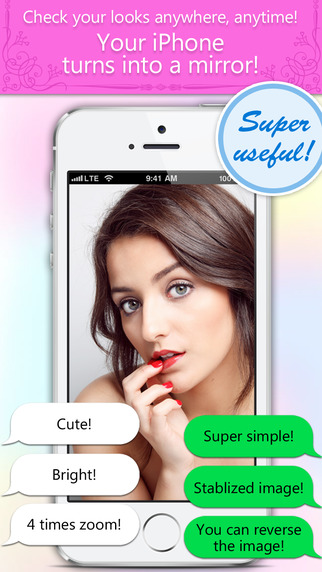 免費下載生活APP|Mirror anywhere, a cute and convenient mirror App, Kagamy app開箱文|APP開箱王