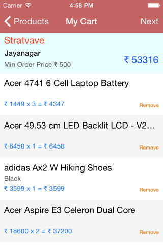 iCart - Shop Anytime screenshot 3