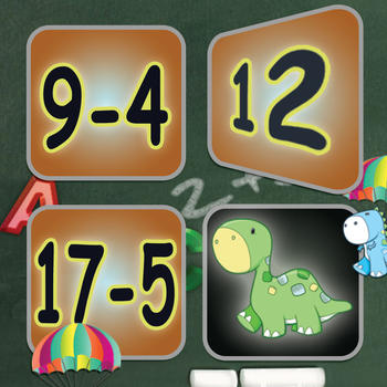 Subtraction: Math Facts Card Matching Game LOGO-APP點子