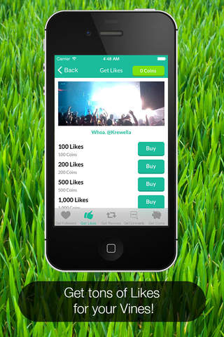 VLoops - Get Likes, Followers, and ReVines for Vine Videos Instakey Edition screenshot 2