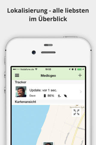 Medicgeo GPS tracker screenshot 3