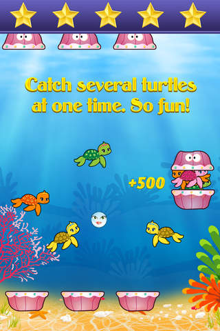Turtles! - Tiny Baby Turtles VS. Ocean Monster Fish Catch Game screenshot 4