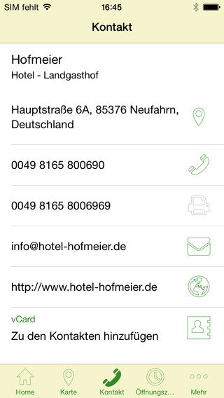 【免費商業App】Hotel Hofmeier-APP點子