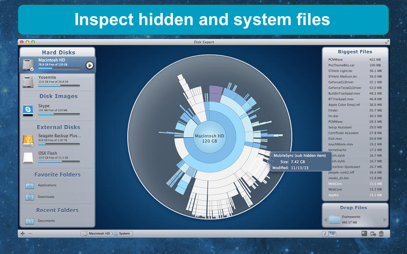 Disk Expert Mac 破解版 磁盘分析管理工具