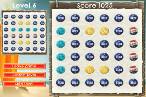 Cap Liner - FREE - Slide Rows And Match Bottle Caps Puzzle Game screenshot 3