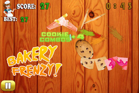 Crazy Cookie Slash - Bakery Ninja Story screenshot 2