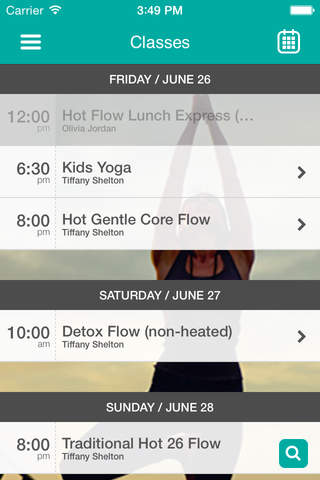 Oasis Hot Yoga Studio screenshot 3