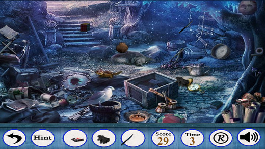 【免費遊戲App】Hidden Objects:A Frozen Adventure-APP點子