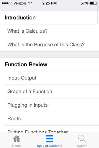 kApp - Calculus 101 screenshot 2