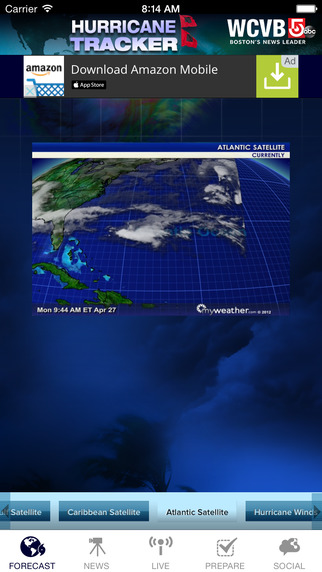 【免費天氣App】Hurricane Tracker WCVB 5 - Boston, Massachusetts-APP點子