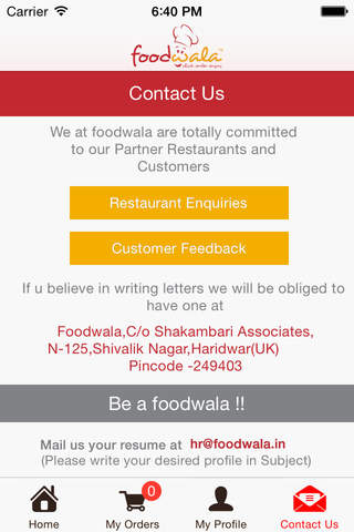 Foodwala screenshot 3