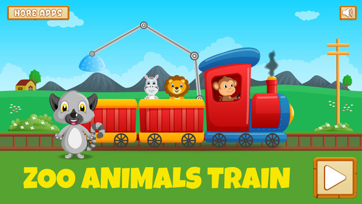 Zoo Animals Train - fun game for preschool kids who love Trains Trucks and Things That Go
