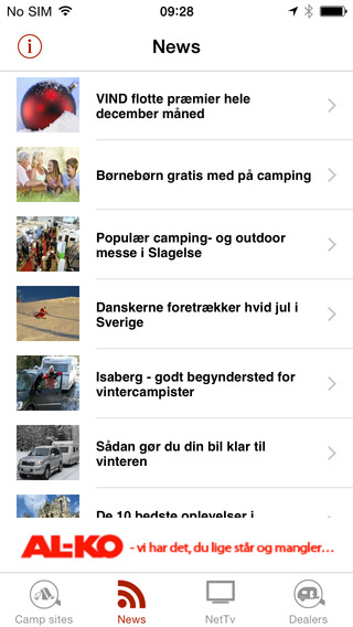 【免費旅遊App】Camping Denmark-APP點子