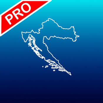 Aqua Map Croatia Pro - Marine GPS Offline Nautical Charts for Fishing, Boating and Sailing LOGO-APP點子