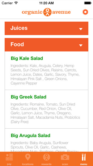 【免費生活App】Organic Avenue-APP點子