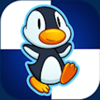 Jumping Penguin- Avoid the White Ice. LOGO-APP點子