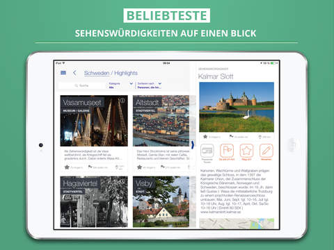 【免費旅遊App】Schweden - dein Reiseführer mit Offline Karte von tripwolf (Guide für Sehenswürdigkeiten, Touren und Hotels in Stockholm, Göteborg, Kiruna uvm.)-APP點子