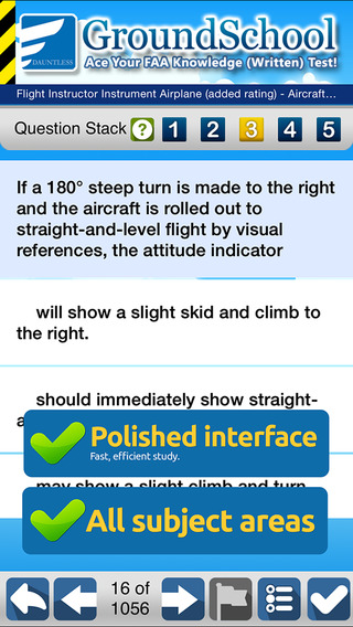【免費教育App】GroundSchool FAA Knowledge Test Prep - Instrument Rating-APP點子
