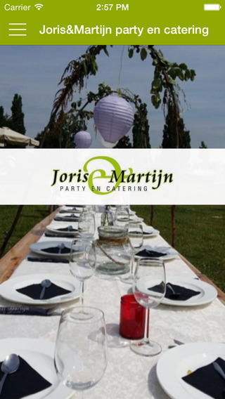 Joris Martijn party en catering