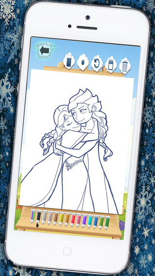 【免費遊戲App】Frozen princesses - 6 fun minigames about the ice queen for girls- Premium-APP點子