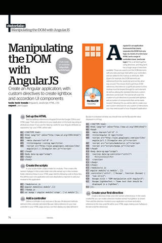 Web Designer Magazine: HTML, CSS, Javascript screenshot 4