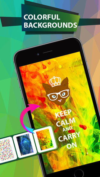 【免費娛樂App】Keep Calm Design Maker! Keep Calm Poster & Background Creator-APP點子