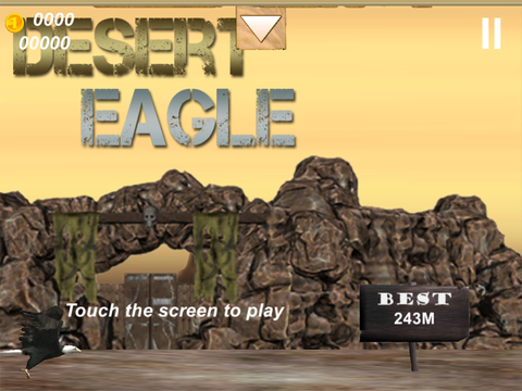 【免費遊戲App】Desert Eagle - Endless Soaring-APP點子