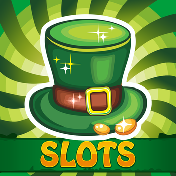 A Mega Irish Slots Machines Gold Pot Jackpot Rainbow Party 2015 LOGO-APP點子