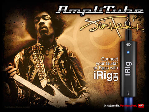 AmpliTube Hendrix™ for iPad screenshot 2