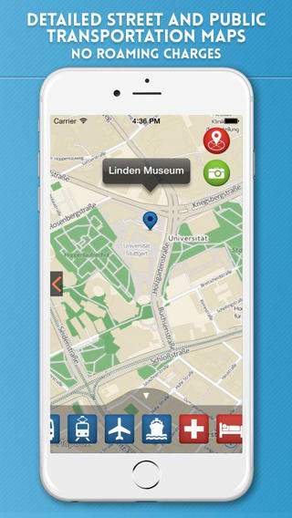 【免費旅遊App】Stuttgart Travel Guide with Offline City Street Maps-APP點子