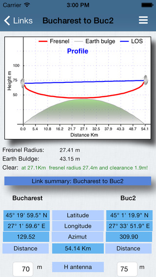 【免費生產應用App】RF Haversine Lite - Radio Link Budget-APP點子