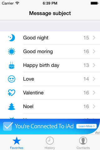 Free SMS Template screenshot 2