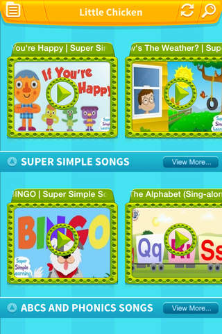Little Chicken Videos Songs for Kids and Toddles screenshot 2