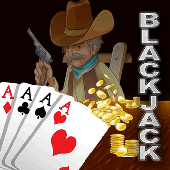 Blackjack Cowboy Run with Slots, Blackjack, Poker and More! LOGO-APP點子