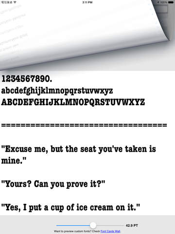 【免費工具App】Font Gallery-Fonts preview tool-APP點子