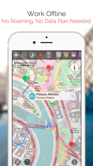 【免費旅遊App】Zurich Map and Walks, Full Version-APP點子