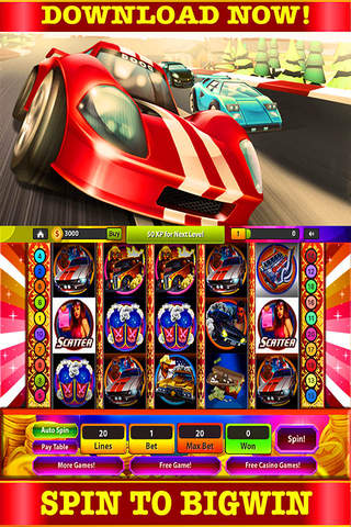 Automobile Casino Slots: Party Slots Game HD!! screenshot 3