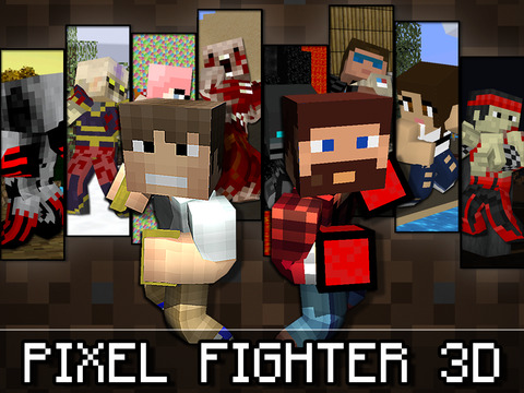 【免費遊戲App】Pixel Fighter 3D - The Ultimate Block Battle Arena-APP點子