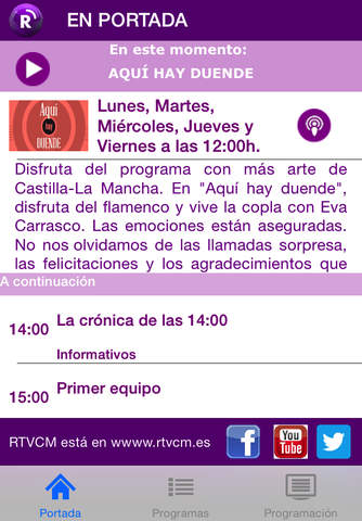 Castilla La Mancha Radio screenshot 2