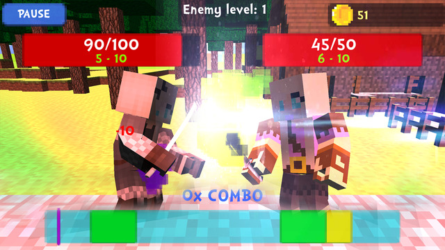 【免費遊戲App】Block Combo Ninja - Buster Quest Edition-APP點子