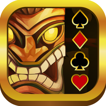 Jungle Temple Video Poker - Fun Casino Gambling Blast LOGO-APP點子