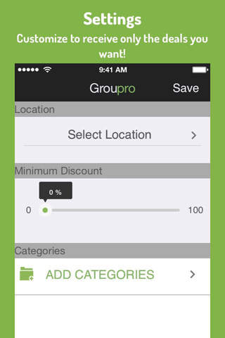 Groupro - Deal Alerts for Groupon Local Deals and Discount screenshot 2
