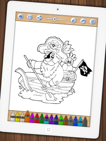 【免費攝影App】Paint and Color Pirates - coloring book - PREMIUM-APP點子