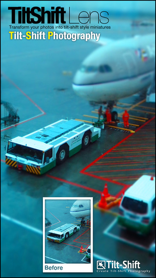 Camera Tilt Shift Shot - Photo Camera with miniature effect filter for movies and photos