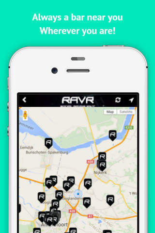 RavR - Social Raving 24/7 // Bar and club locator screenshot 2
